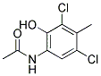 N-(3,5-DICHLORO-2-HYDROXY-4-METHYLPHENYL)-ACETAMIDE Struktur