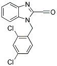 1-(2,4-DICHLOROBENZYL)-1H-BENZIMIDAZOLE-2-CARBALDEHYDE Struktur