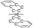 BIS(INDENYL)DIMETHYLHAFNIUM Struktur