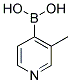 3-PICOLINE-4-BORONIC ACID Struktur