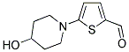 5-(4-HYDROXYPIPERIDINO)-2-THIOPHENECARBALDEHYDE Struktur