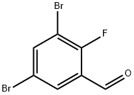 3,5-DIBROMO-2-FLUOROBENZALDEHYDE Struktur