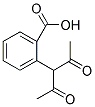 3-(2-CARBOXYPHENYL)PENTANE-2,4-DIONE Struktur