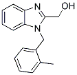 [1-(2-METHYLBENZYL)-1H-BENZIMIDAZOL-2-YL]METHANOL Struktur