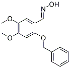 2-BENZYLOXY-4,5-DIMETHOXYBENZALDEHYDE OXIME Struktur