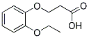 3-(2-ETHOXY-PHENOXY)-PROPIONIC ACID Struktur