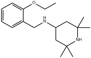 (2-ETHOXY-BENZYL)-(2,2,6,6-TETRAMETHYL-PIPERIDIN-4-YL)-AMINE Struktur