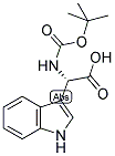 (S)-N-ALPHA-TERT-BUTYLOXYCARBONYL-3-INDOLYLGLYCINE Struktur