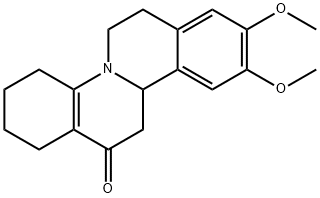 9,10-DIMETHOXY-1,2,3,4,6,7,11B,12-OCTAHYDRO-13H-ISOQUINO[2,1-A]QUINOLIN-13-ONE Struktur