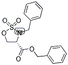 (4S)-N-BENZYL-2,2-DIOXO-1,2,3-OXATHIAZOLIDINE-4-CARBOXYLIC ACID, BENZYL ESTER Struktur