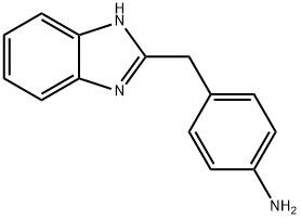 4-(1 H-BENZOIMIDAZOL-2-YLMETHYL)-PHENYLAMINE Struktur