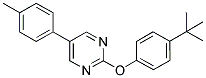 2-(4-TERT-BUTYLPHENOXY)-5-(4-METHYLPHENYL)PYRIMIDINE Struktur