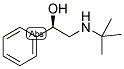 (R)-(-)-2-TERT-BUTYLAMINO-1-PHENYLETHANOL Struktur