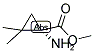 METHYL (S)-1-AMINO-2,2-DIMETHYLCYCLOPROPANECARBOXYLATE Struktur