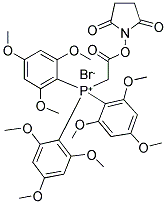 (N-SUCCINIMIDYLOXYCARBONYLMETHYL)TRIS(2,4,6-TRIMETHOXYPHENYL)PHOSPHONIUM BROMIDE Struktur