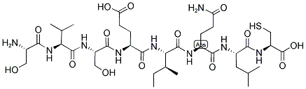 (CYS8)-PTH (1-8) (HUMAN) Struktur