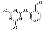 2-[(4,6-DIMETHOXYTRIAZIN-2-YL)OXY]BENZALDEHYDE Struktur