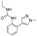 N-ETHYL-N'-[2-(1-METHYL-1H-PYRAZOL-4-YL)PHENYL]UREA Struktur