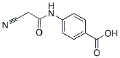 4-(2-CYANO-ACETYLAMINO)-BENZOIC ACID Struktur