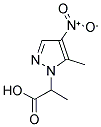 2-(5-METHYL-4-NITRO-PYRAZOL-1-YL)-PROPIONIC ACID Struktur