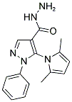 5-(2,5-DIMETHYL-1H-PYRROL-1-YL)-1-PHENYL-1H-PYRAZOLE-4-CARBOHYDRAZIDE Struktur