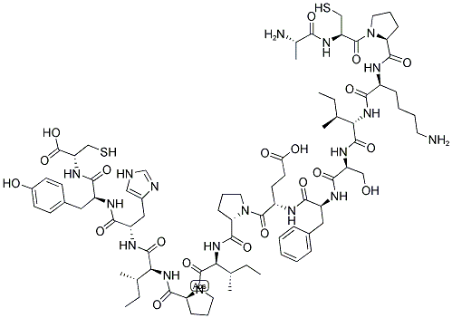 ACPKISFEPIPIHYC Struktur