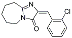 2-(2-CHLORO-BENZYLIDENE)-2,5,6,7,8,9-HEXAHYDRO-IMIDAZO[1,2-A]AZEPIN-3-ONE Struktur