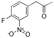 (4-FLUORO-3-NITROPHENYL)ACETONE Struktur