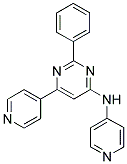 2-PHENYL-N,6-DIPYRIDIN-4-YLPYRIMIDIN-4-AMINE Struktur