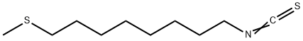 1-ISOTHIOCYANATO-8-(METHYLSULFENYL)-OCTANE Struktur