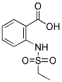 2-(ETHANESULFONYLAMINO)BENZOIC ACID Struktur