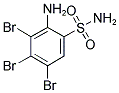 2-AMINO-3,4,5-TRIBROMOBENZENESULFONAMIDE Struktur