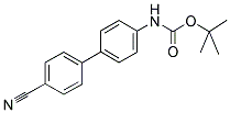 4-(4'-CYANOPHENYL)-1-N-BOC-ANILINE Struktur