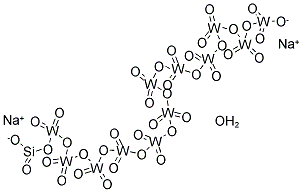 SODIUM DODECATUNGSTO(VI)SILICATE N-HYDRATE Struktur