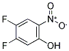 4,5-DIFLUORO-2-NITROPHENOL Struktur