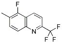 5-FLUORO-6-METHYL-2-(TRIFLUOROMETHYL)QUINOLINE Struktur