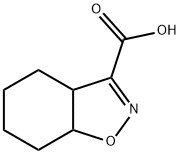 3A,4,5,6,7,7A-HEXAHYDRO-BENZO[D]ISOXAZOLE-3-CARBOXYLIC ACID Struktur