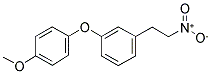 1-(3-(4-METHOXYPHENOXY)PHENYL)-2-NITROETHANE Struktur