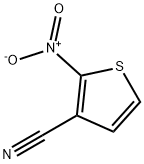 2-NITRO-3-THIOPHENECARBONITRILE Struktur