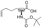 (2S)-BOC-2-AMINO-6-HEPTENOIC ACID Struktur