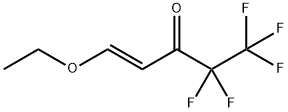 1-ETHOXY-4,4,5,5,5-PENTAFLUORO-PENT-1-EN-3-ONE Struktur