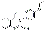 3-(4-ETHOXY-PHENYL)-2-MERCAPTO-3H-QUINAZOLIN-4-ONE Struktur