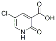 5-CHLORO-2-OXO-1,2-DIHYDRO-3-PYRIDINECARBOXYLIC ACID Struktur