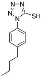 1-(4-BUTYL-PHENYL)-1H-TETRAZOLE-5-THIOL Struktur