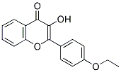 2-(4-ETHOXYPHENYL)-3-HYDROXYCHROMEN-4-ONE Struktur