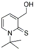 1-TERT-BUTYL-3-(HYDROXYMETHYL)PYRIDINE-2(1H)-THIONE Struktur