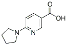 6-PYRROLIDIN-1-YL-NICOTINIC ACID Struktur