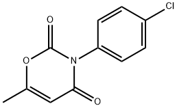 3-(4-CHLORO-PHENYL)-6-METHYL-[1,3]OXAZINE-2,4-DIONE Struktur