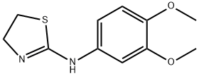 (4,5-DIHYDRO-THIAZOL-2-YL)-(3,4-DIMETHOXY-PHENYL)-AMINE Struktur