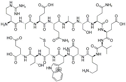 H-ARG-ALA-GLU-GLN-ALA-SER-GLN-GLU-VAL-LYS-ASN-TRP-MET-THR-GLU-OH Struktur